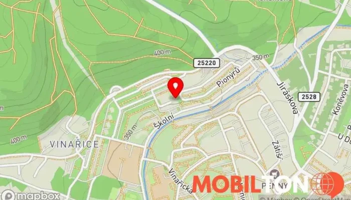 mapa Dream Spot Restaurace v K. Marxe 1690