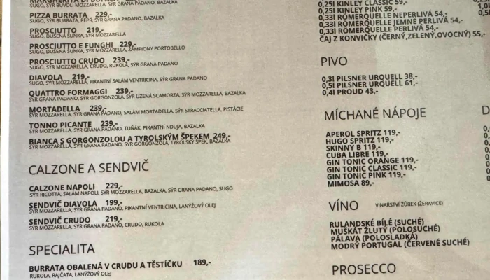 Due Fratelli - Lipová 390/2