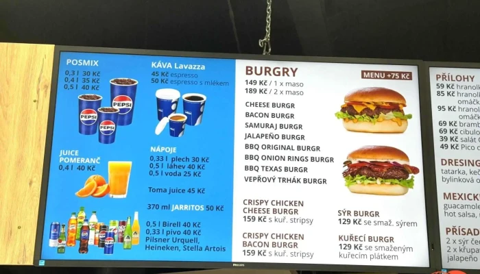 El Sabroso -  Menu - Mladá Boleslav Iii