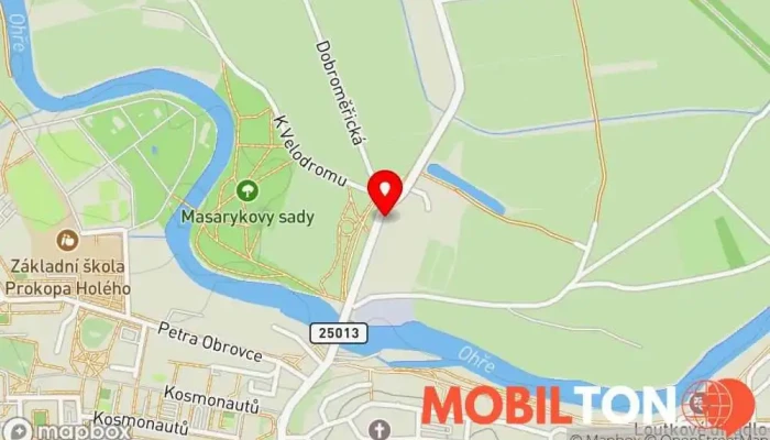 mapa Elsnic Bohumil Restaurace v Benátky 275