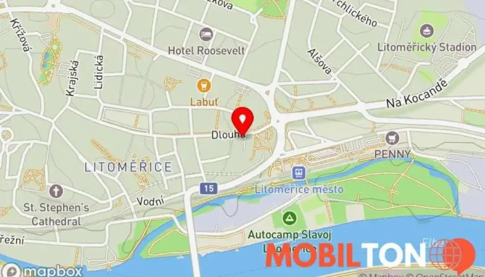 mapa EM kafé Kavárna / Čajovna, Cukrárna v Dlouhá 202/26
