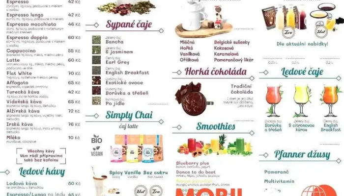 Em Kafe Menu - Dlouhá 202/26