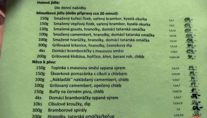 Eskacko Menu - Okružní 2