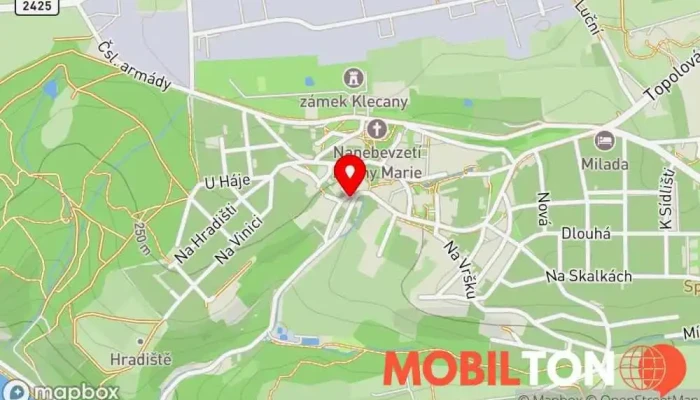 mapa Farmhouse Bar v U Kovárny 24/4