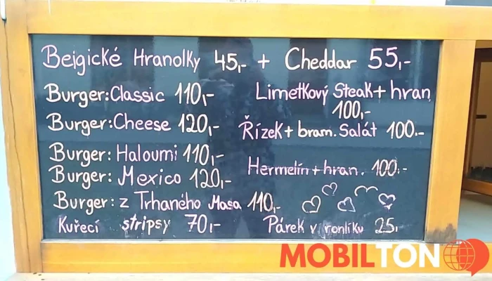 Fast Food Frit -  Menu - Palackého 31