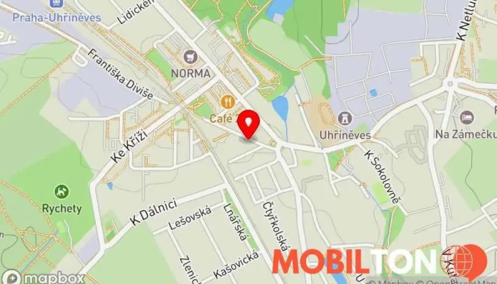 mapa Fix'n Servis Opravna mobilních telefonů v Praha 22-Uhříněves
