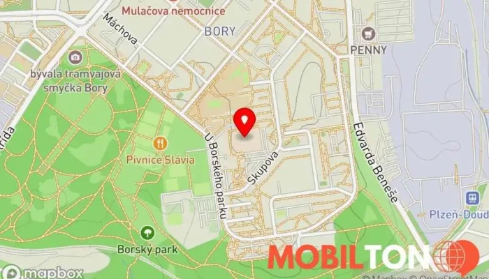 mapa Flashlook Prodejna příslušenství k mobilním telefonům v Plzeň 3