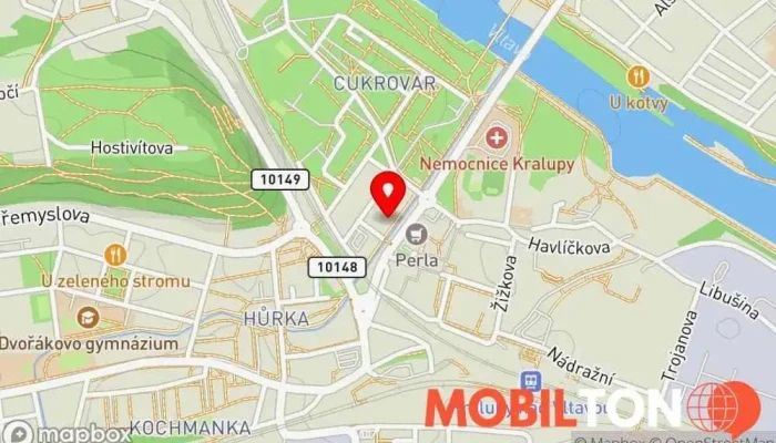 mapa Fresh Foods Kralupy Pizzerie v Riegrova 172/3