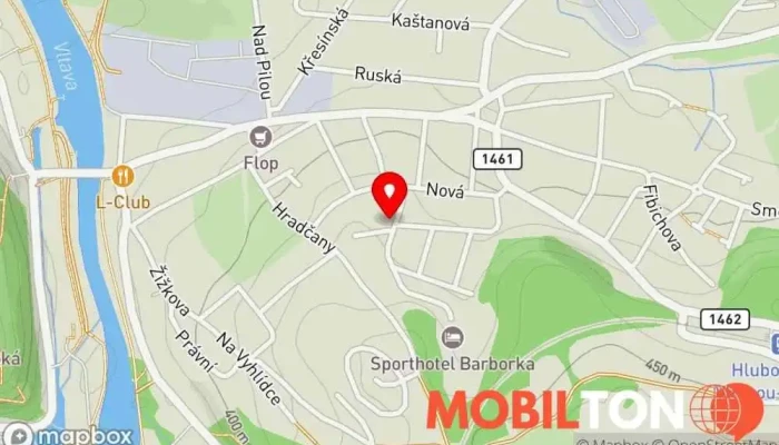 mapa Fruit Mobil - Servis mobilních telefonů, tabletů a počítačů Opravy počítačů, Prodej elektroniky v Sadová 794