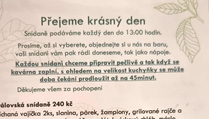 Gabi Cafe   Nadseni Pro Kavu Instagram - Komenského Nám. 1910