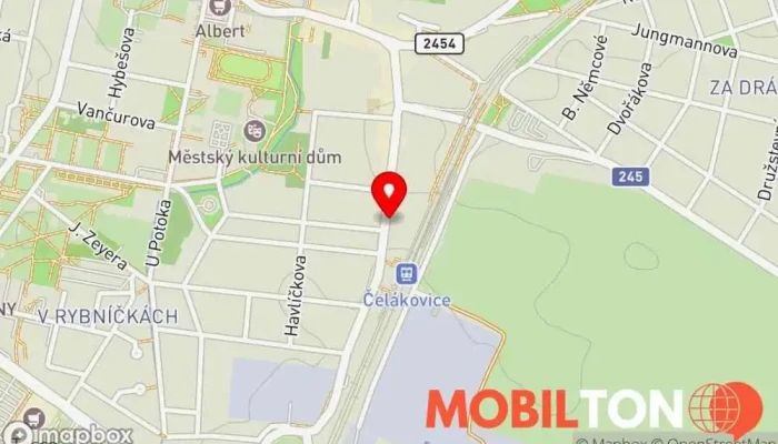 mapa Galerie Café Kavárna, Cukrárna v Masarykova 2023