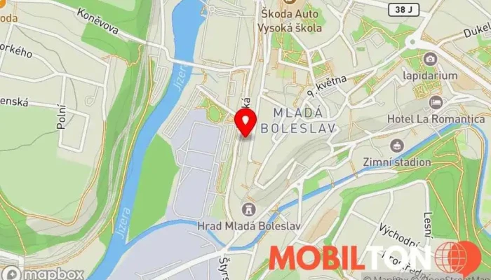mapa Graal ve skále Restaurace, Vinárna v Ptácká 314