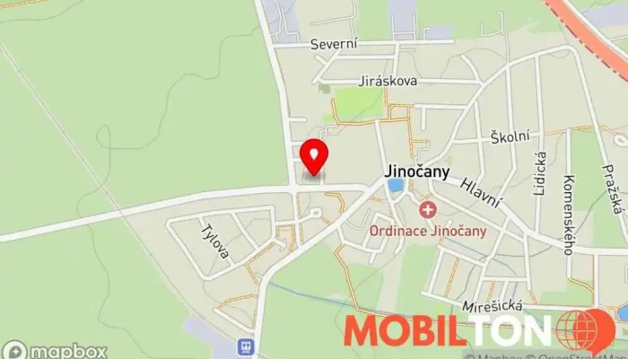 mapa Gsm Centrum Opravna mobilních telefonů v B. Němcové 121