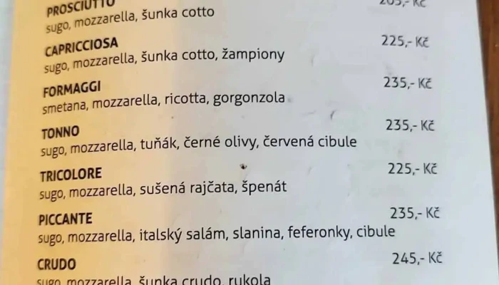 Gurmanie Menu - Velká Krajská 44/1