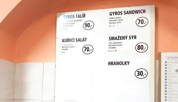 Gyros U Alibaby -  Recenze - J. Palacha 1636