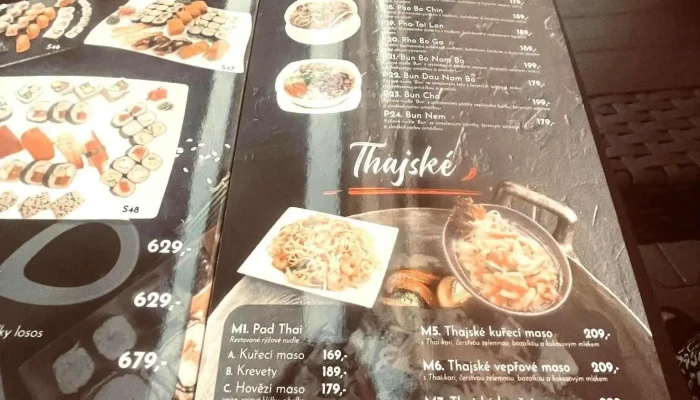 Hasaka Restaurace -  Menu - Nová 209/13 276 01