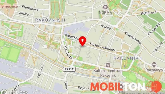 mapa Helpix s.r.o. - Rakovník Prodej mobilních telefonů, Prodejna příslušenství k mobilním telefonům, Opravy počítačů, Prodej výpočetní techniky, Opravna mobilních telefonů, Prodej použitých počítačů v Trojanova 34