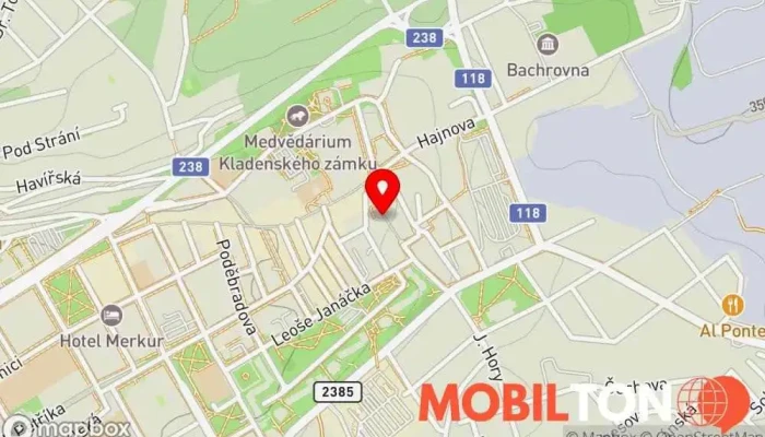 mapa HJservis.cz Opravna mobilních telefonů v I. Olbrachta 83