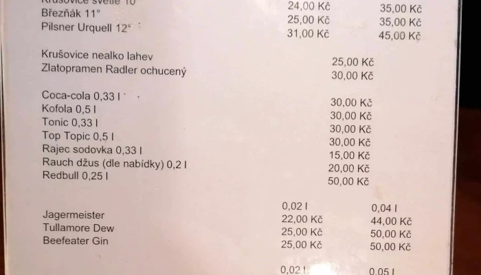 Hornicka Hospoda Na Marii Oteviraci Doba - Důl Marie 653