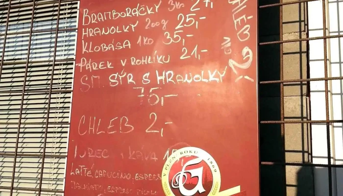 Hospoda -  Menu - U Elektrárny 651