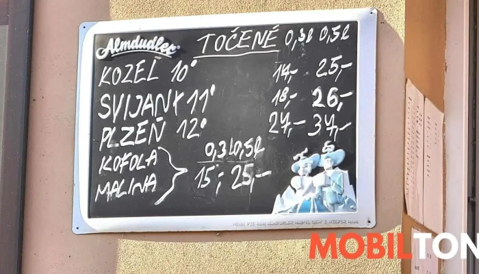 Hospoda Na Baraku Menu - Mělnická 12