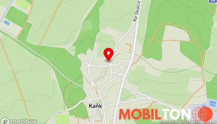 mapa Hospoda na Baště Hospoda v Kaňk