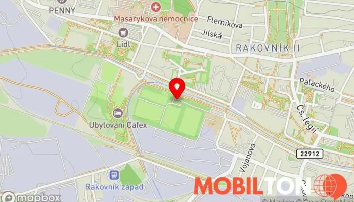 mapa Hospoda Na Hřišti Restaurace v Hřiště ČKZ 269 01