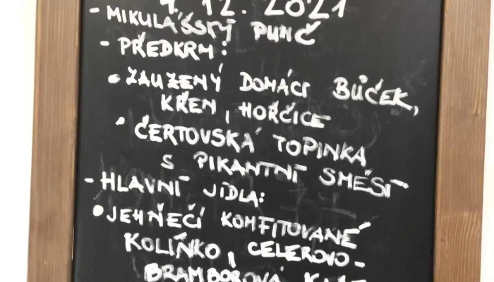 Hospoda Na Hristi Menu - Boršice