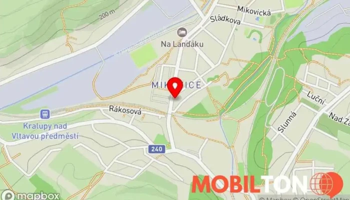 mapa Hospoda Na Krétě Hospoda v Mikovice