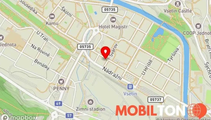 mapa Hospoda u Čerta Hospoda, Bar a gril v Svárov 668