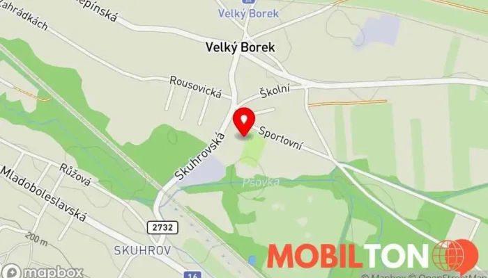 mapa Hospoda u hřiště Restaurace v 