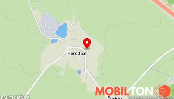 mapa Hospoda U Klempire Restaurace v Heroltice