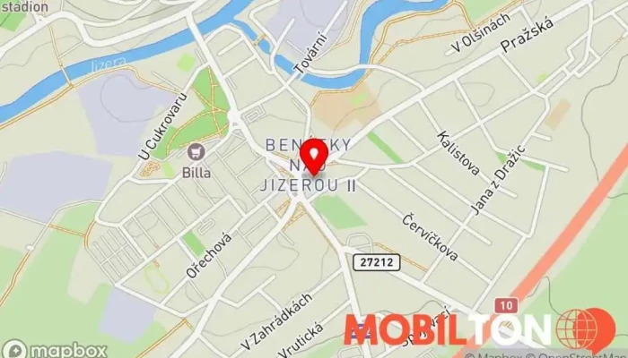 mapa Hospoda u Vendy Hospoda v Pražská 45