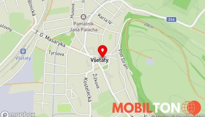 mapa Hospůdka Beseda Restaurace v Na Nám. 40