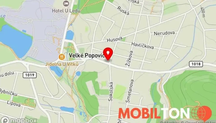 mapa Hospůdka Koruna Restaurace v Masarykova 41