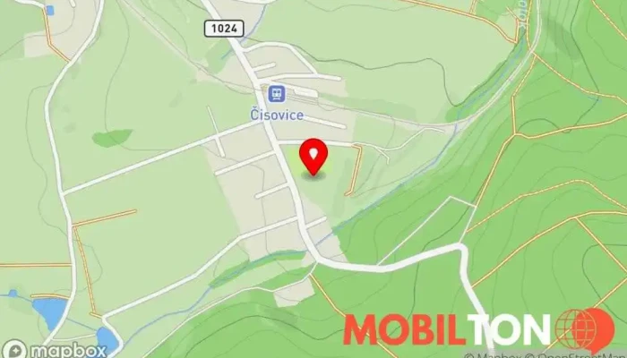 mapa Hospůdka na Hřišti Restaurace v Čisovice