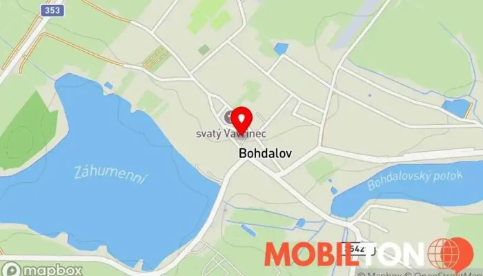 mapa Hospůdka Na staré radnici Restaurace v Bohdalov
