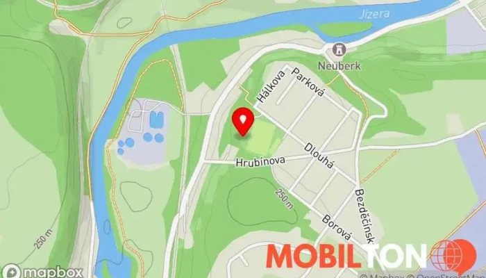 mapa Hospůdka Oáza Sahara MB Restaurace v Čejetičky