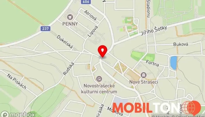 mapa Hospůdka U Brejchů Hospoda v V. Hálka 227