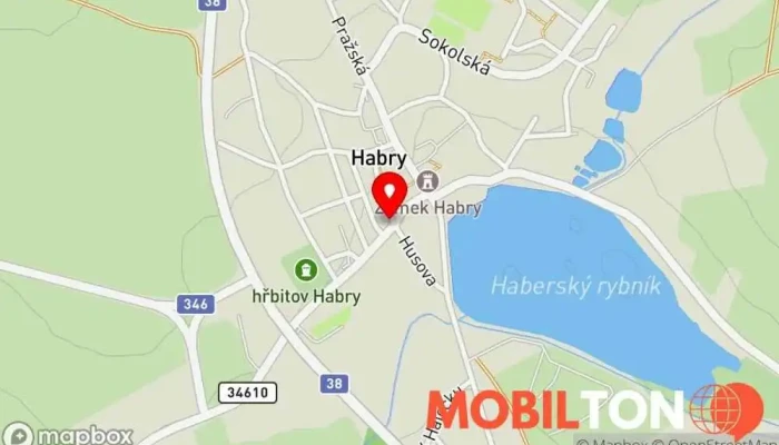 mapa Hospůdka U Kostela Restaurace v Žižkovo nám. 84