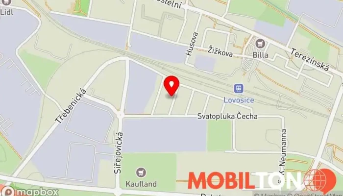 mapa Hospůdka U Myšáka Rodinná restaurace v Jungmannova 514