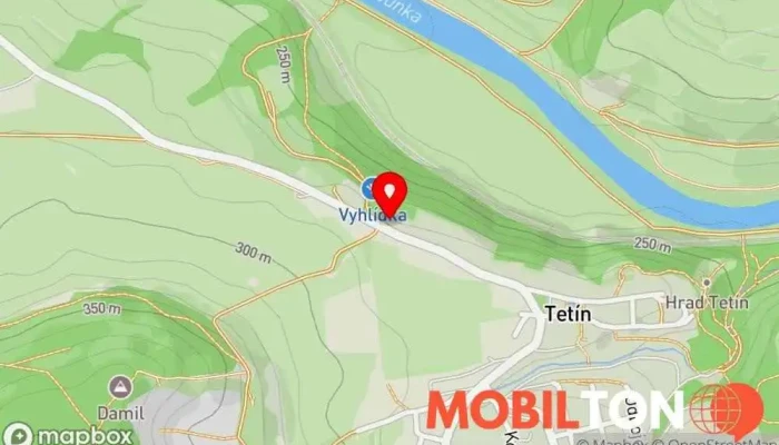 mapa Hospůdka U Plotice Restaurace v Tetín-Beroun 1