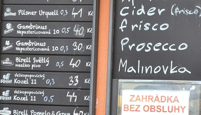 Hospudka U Richtru Menu - Družstevní 461