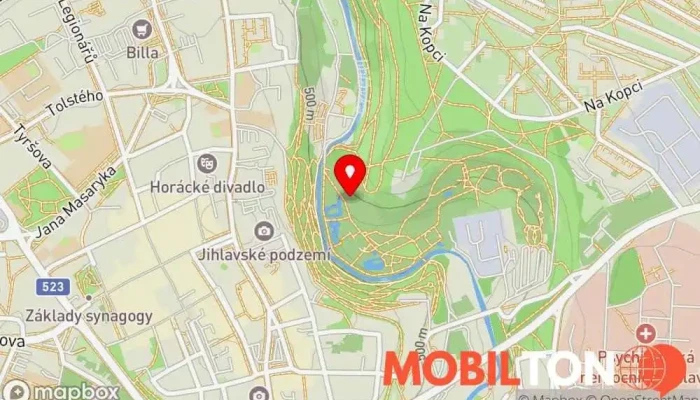 mapa Hospůdka U vlka Restaurace v 
