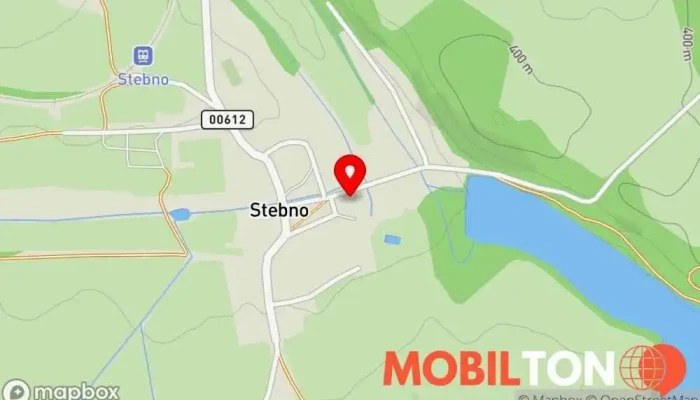 mapa Hostinec Restaurace v Kryry-Podbořany