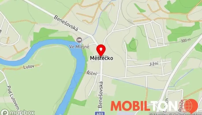 mapa Hostinec Antonín Barták Restaurace v Nespeky-Čerčany