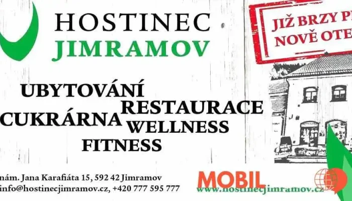 Hostinec Jimramov -  Od Vlastnika - Nám. Jana Karafiáta 15