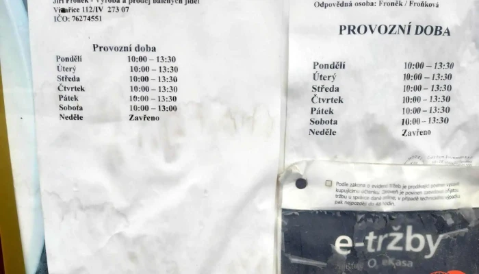 Hostinec Na Stare Rychte Menu - Iv. Ulice 112