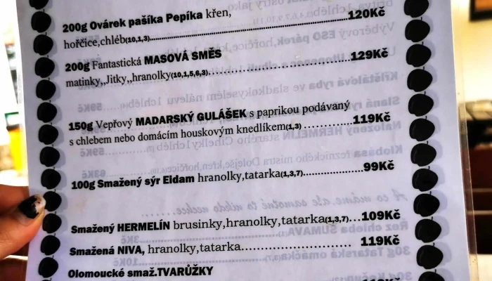 Hostinec U Cihelku Katalog - Masečín