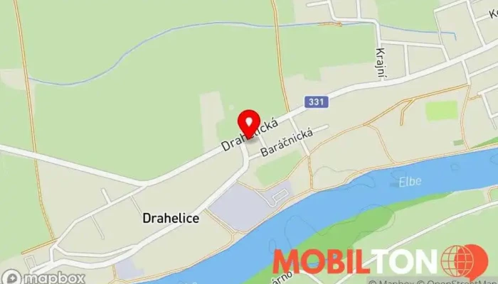 mapa Hostinec U Huličků Restaurace v U Huličků